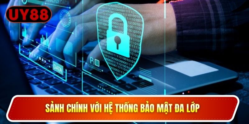 Sảnh chính với hệ thống bảo mật đa lớp